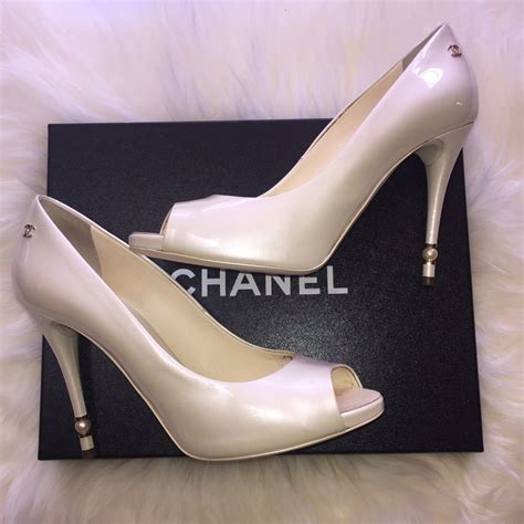 womans chanel shoes|Chanel women's high heel.